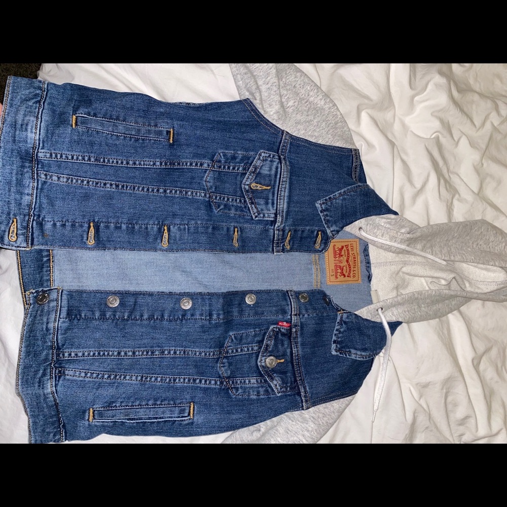 LEVIS SWEAT JEAN JACKET